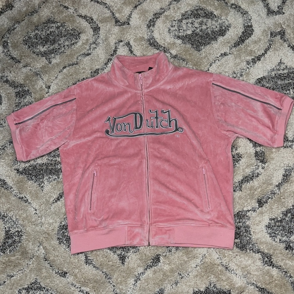 Vintage Von Dutch Short Sleeve Sweater NWOT - Picture 3 of 9